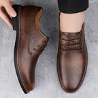Men's Pebbled Dress Shoes