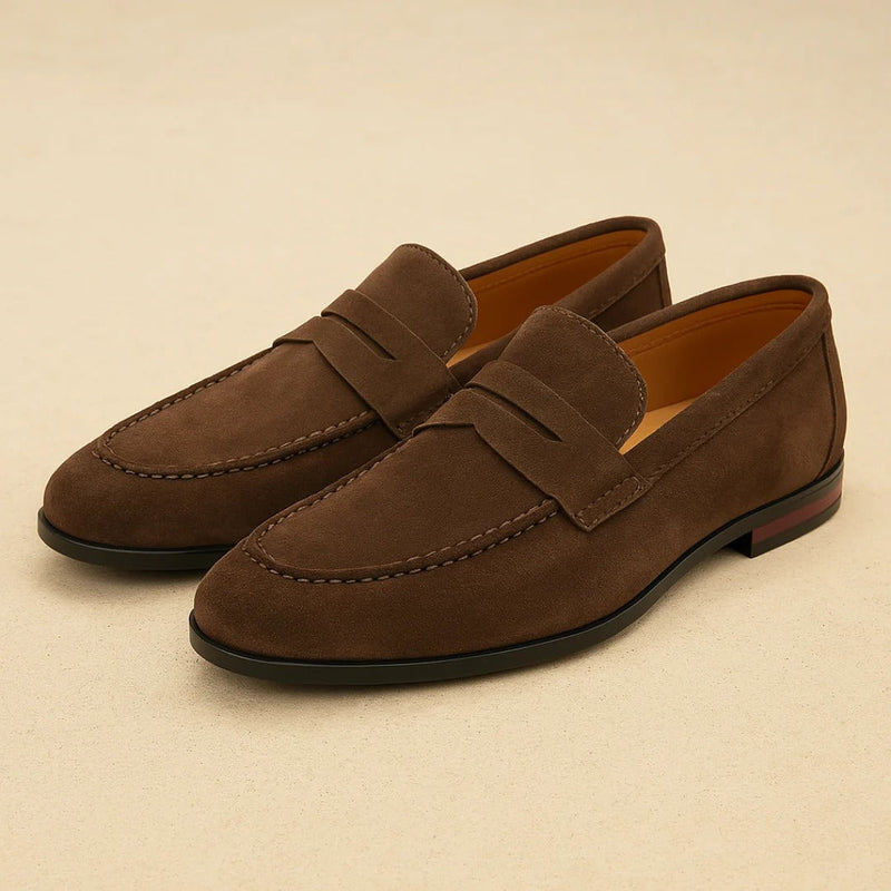 Men's Penny Loafers with Low Sole