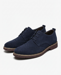 Men's Perforated Derby Shoes
