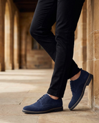 Men's Perforated Derby Shoes