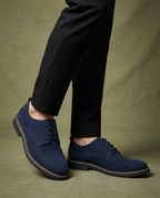 Men's Perforated Derby Shoes