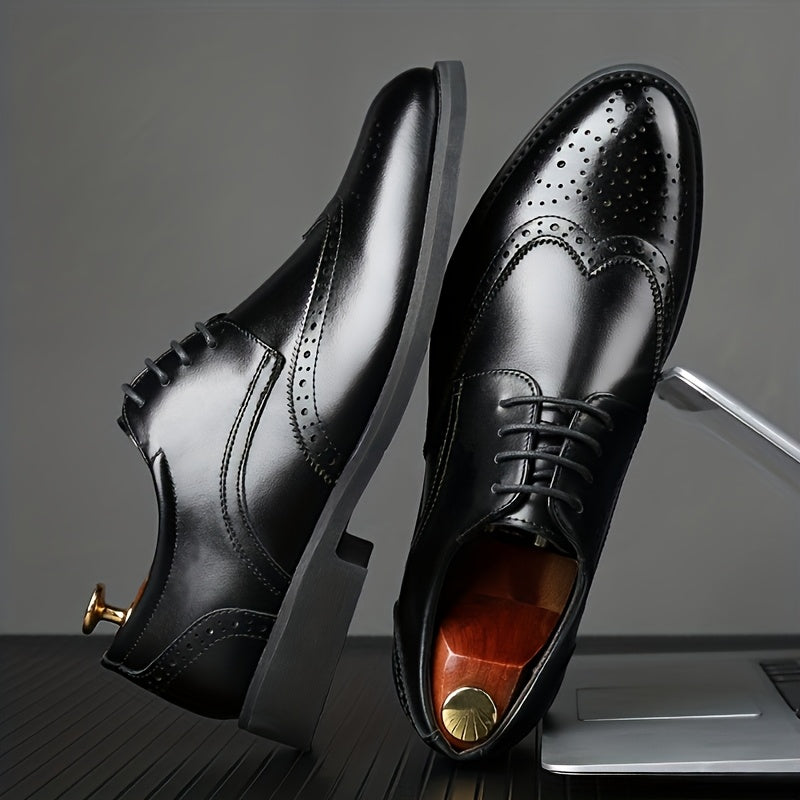 Men's Perforated Dress Shoes