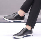 Men's Lace-Up Perforated Shoes