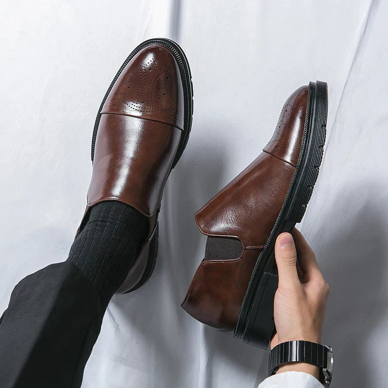 Men's Perforated Loafers