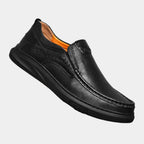 Men's Perforated Moc Toe Loafers