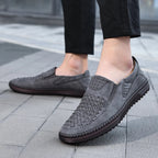 Men's Perforated Slip-On Loafers