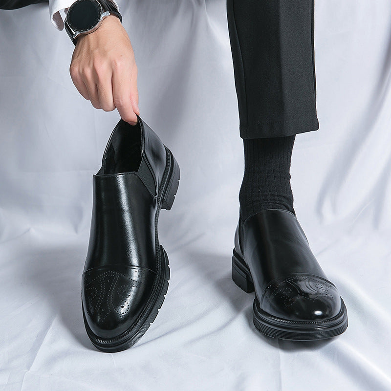 Men's Perforated Slip-On Shoes