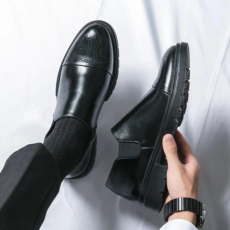 Men's Perforated Slip-On Shoes