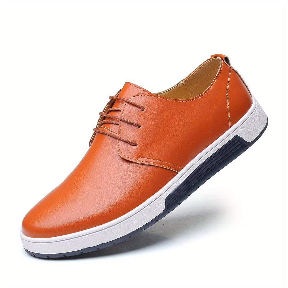 Men's Plain Toe Derby Sneakers