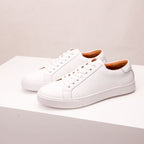 Men's Plain Toe Lace-Up Sneakers