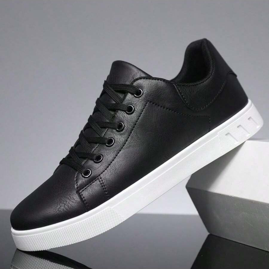Men's Platform Lace-Up Sneakers