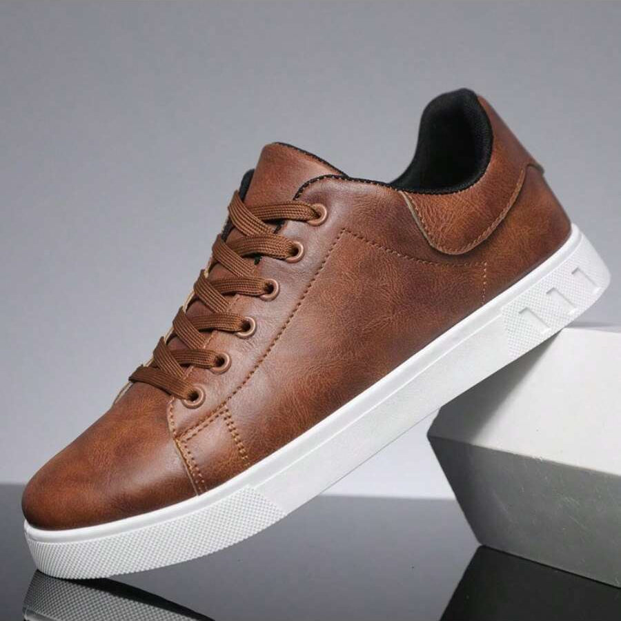 Men's Platform Lace-Up Sneakers