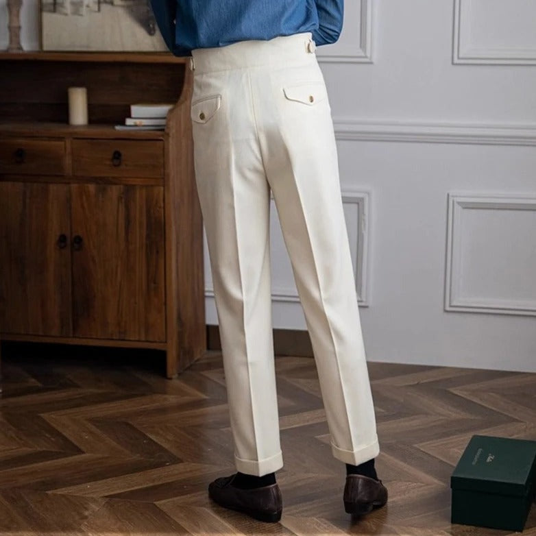 Men's Pleated Dress Pants
