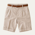 Men's Pleated Shorts