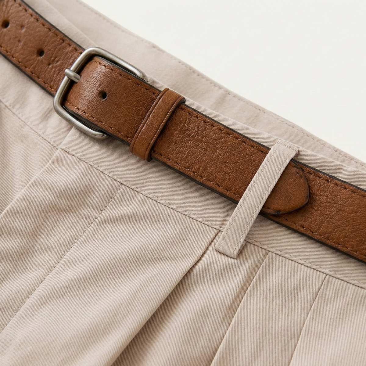 Men's Pleated Shorts