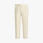 Men's Pleated Tapered Pants