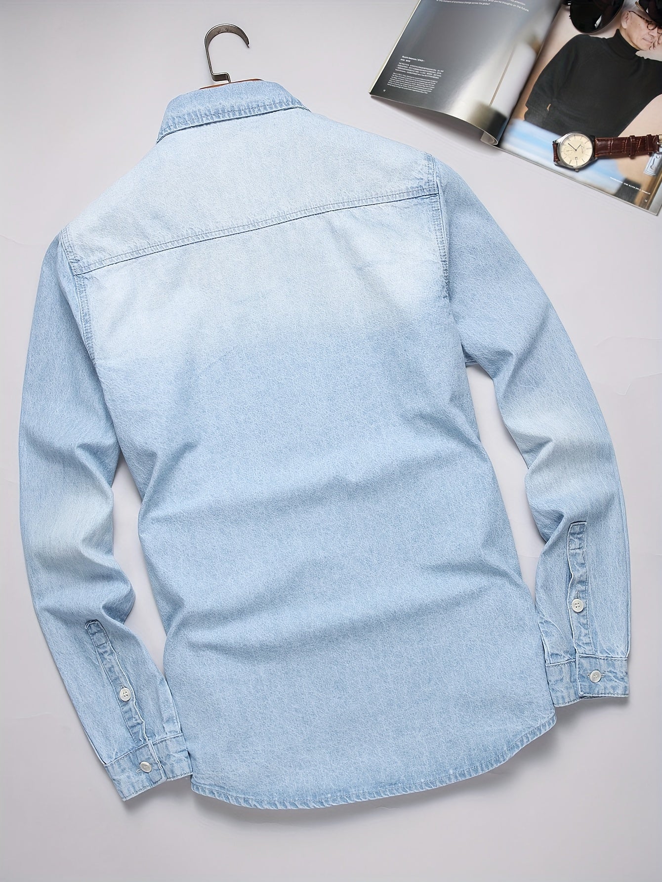 Men's Pocket Button-Up Shirt