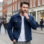 Men's Pointed Collar Jacket