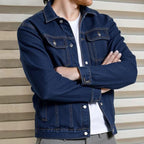 Men's Pointed Collar Jacket