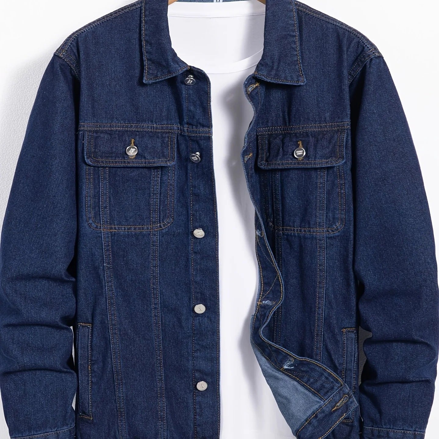 Men's Pointed Collar Jacket