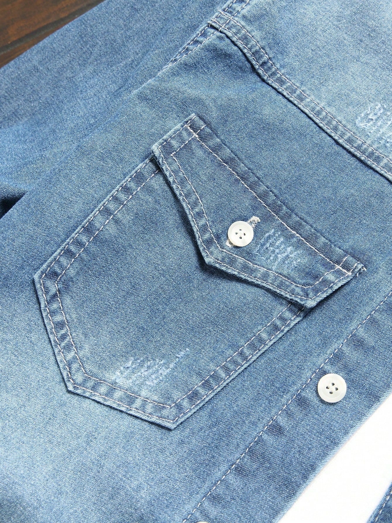 Men's Pointed Collar Shirt