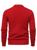 Men's Polo Collar Sweater