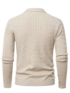 Men's Polo Collar Sweater