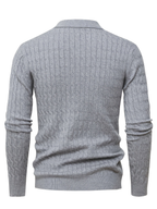 Men's Polo Collar Sweater