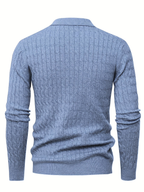 Men's Polo Collar Sweater