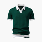 Men's Polo Shirt and Cargo Shorts Set