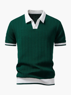 Men's Polo Shirt and Drawstring Pants Set