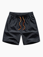 Men's Printed Button-Up Short Set