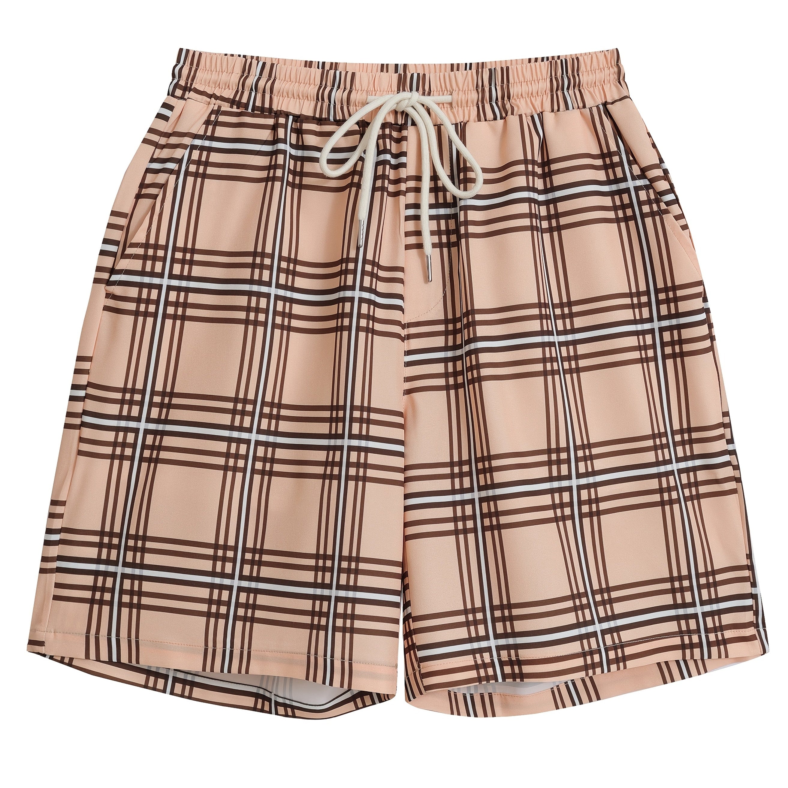 Men's Printed Drawstring Shorts