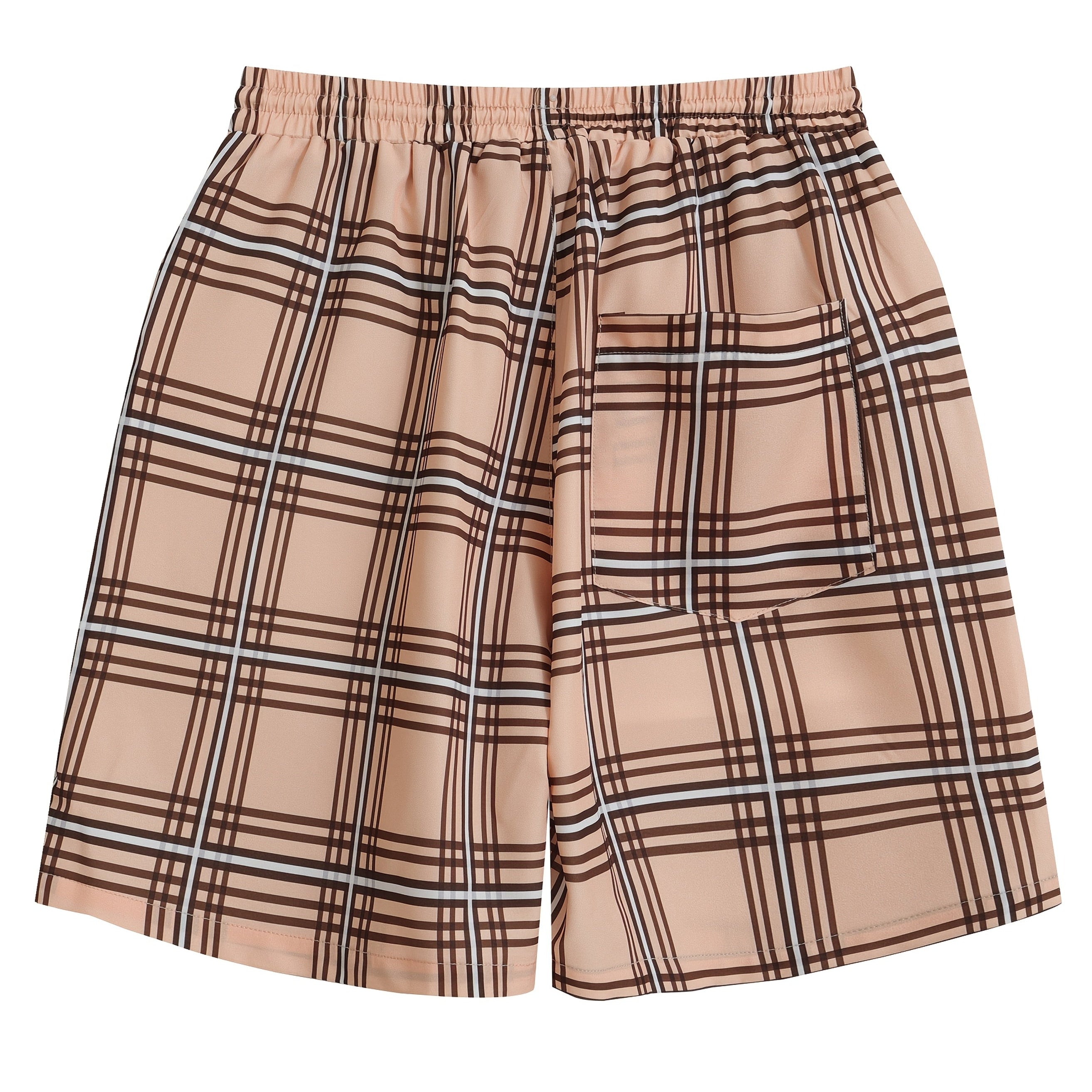 Men's Printed Drawstring Shorts