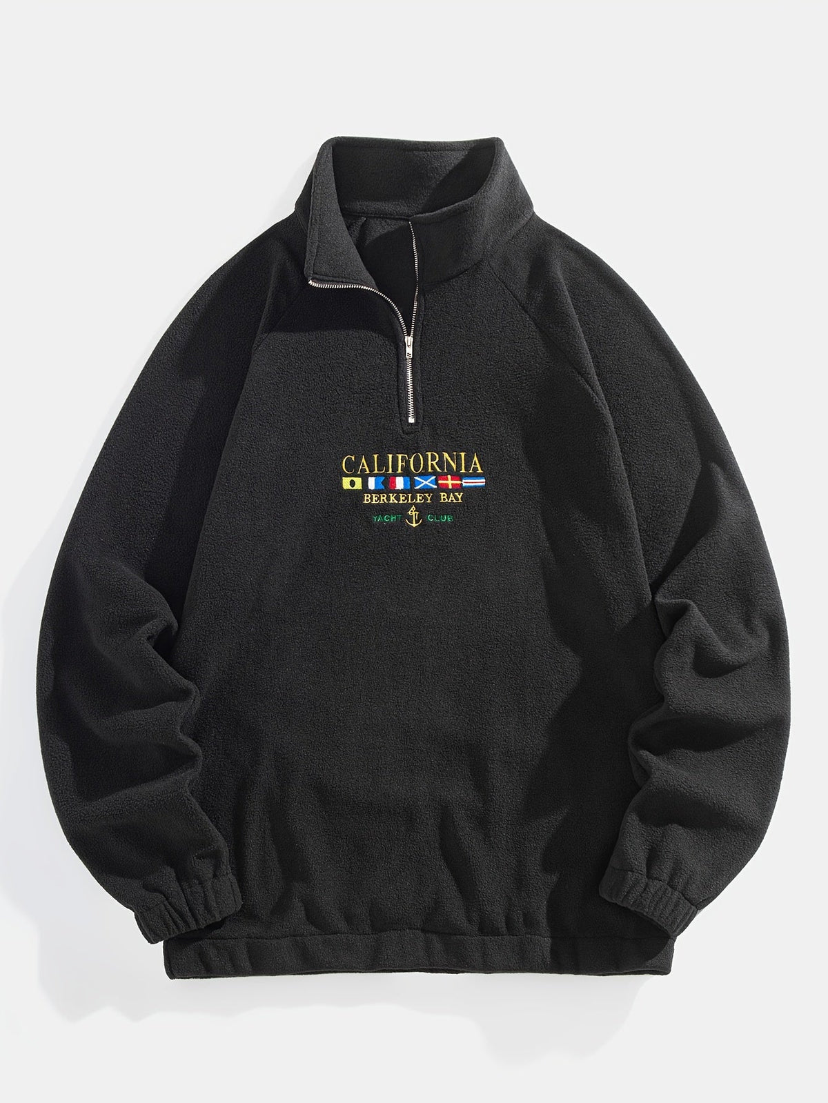 Men's Printed Half-Zip Sweatshirt