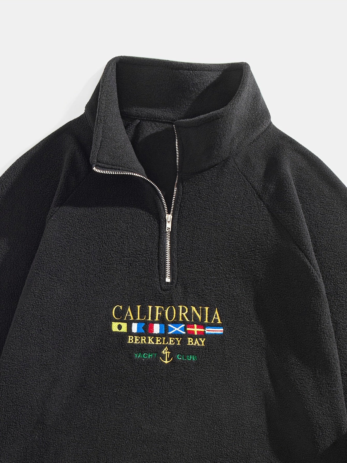 Men's Printed Half-Zip Sweatshirt