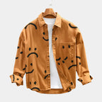 Men's Printed Long Sleeve Shirt