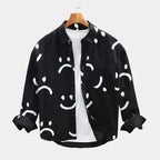 Men's Printed Long Sleeve Shirt