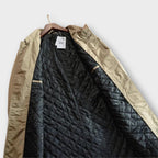 Men's Quilted Button-Up Coat