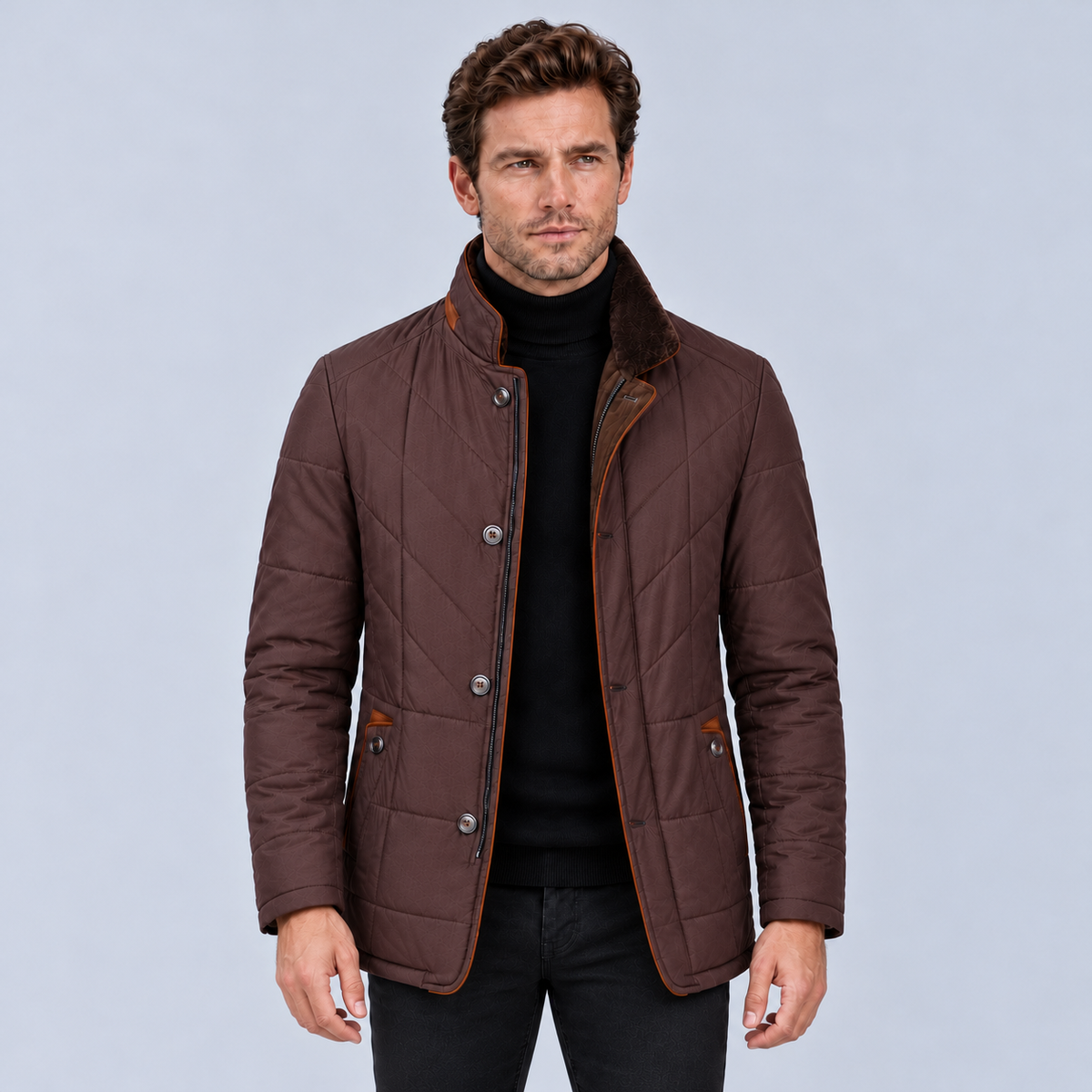 Men's Quilted Full-Zip Jacket