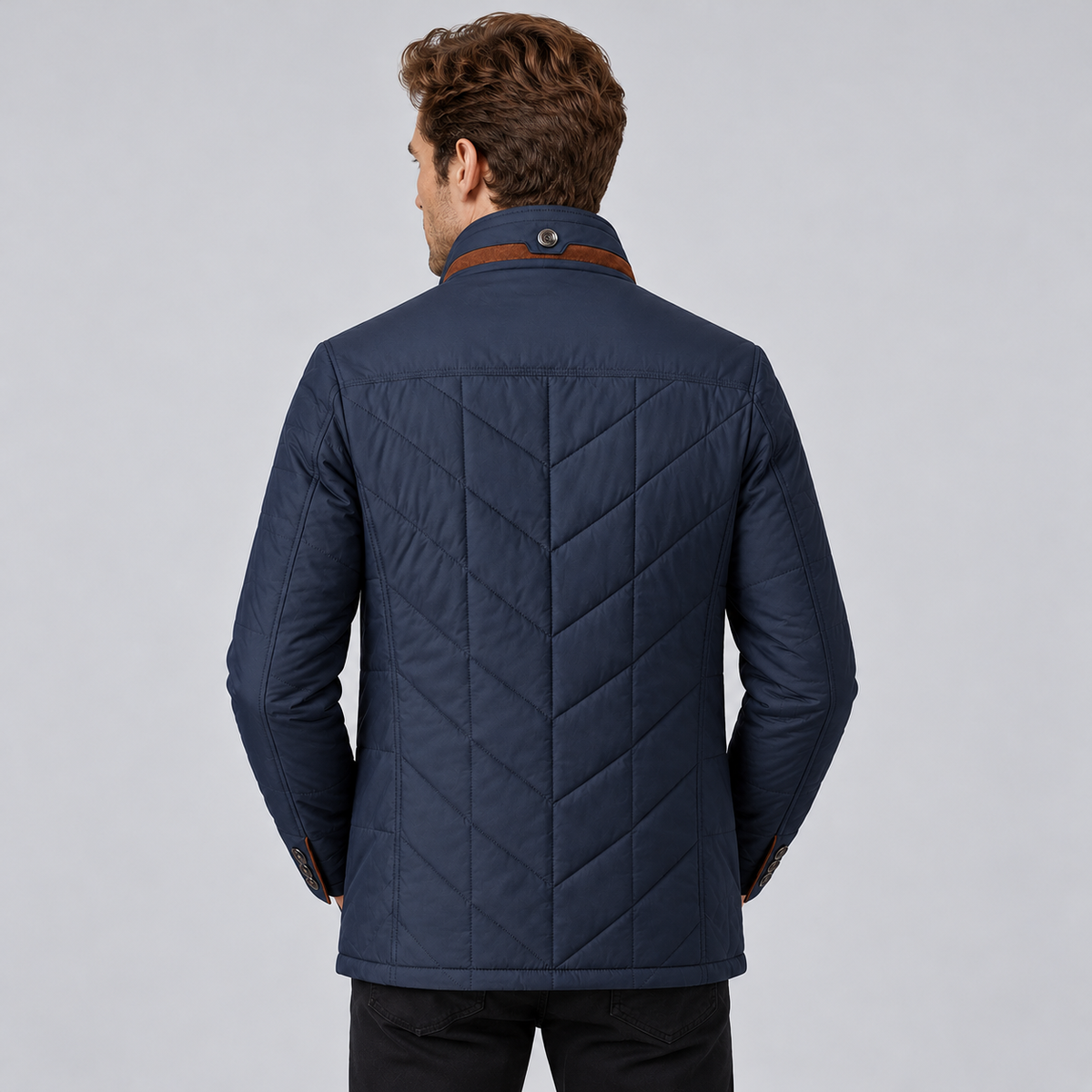 Men's Quilted Full-Zip Jacket