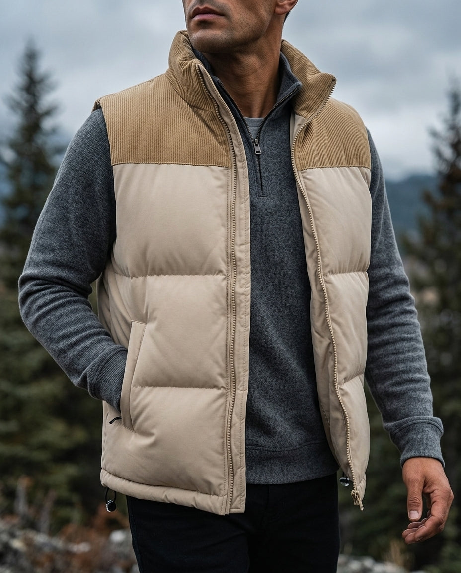 Men's Quilted Full-Zip Vest