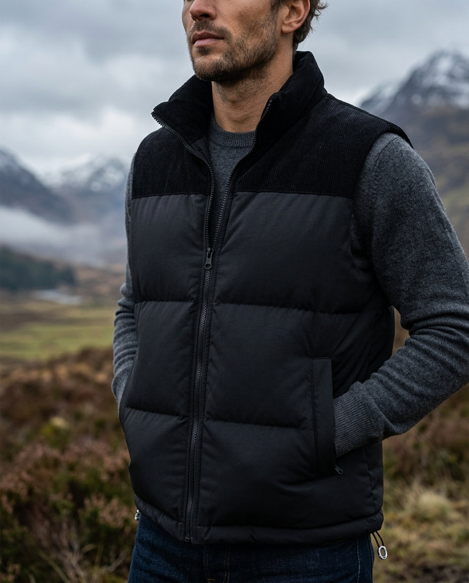 Men's Quilted Full-Zip Vest