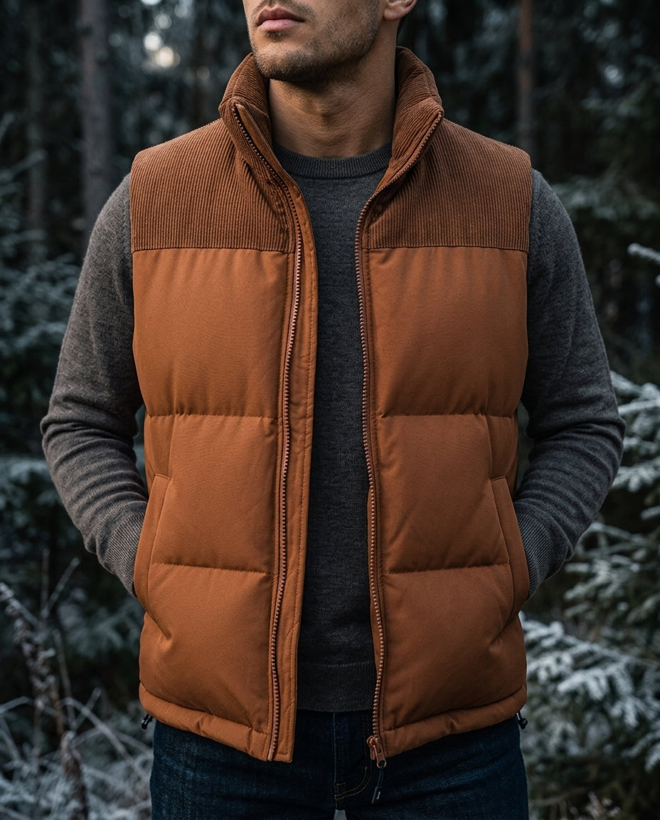 Men's Quilted Full-Zip Vest