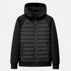 Men's Quilted Hooded Jacket