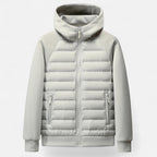 Men's Quilted Hooded Jacket