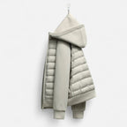 Men's Quilted Hooded Jacket