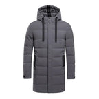 Men's Quilted Hooded Parka