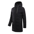 Men's Quilted Hooded Parka