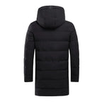 Men's Quilted Hooded Parka